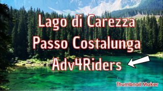 MOTOVLOG - Lago di Carezza e passo CostaLunga #CROSSTOURER #MOTOVLOG #LAGODICAREZZA #POZZADIFASSA
