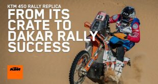 Dalla cassa al successo del rally Dakar: KTM 450 RALLY REPLICA |  KTM