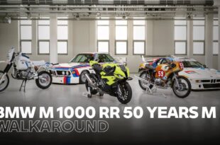 Primo sguardo alla nuova BMW M 1000 RR 50 anni M