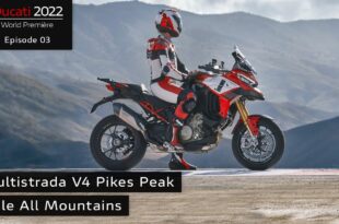 Ducati World Première 2022 Episodio 3 |  Multistrada V4 Pikes Peak |  Regola tutte le montagne