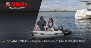 2022 YAM 270TAf - Il gommone Yamaha con scafo in alluminio