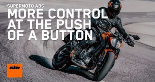 Supermoto ABS: più controllo con la semplice pressione di un pulsante |  KTM
