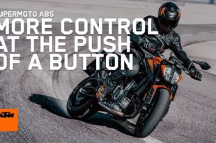 Supermoto ABS: più controllo con la semplice pressione di un pulsante |  KTM