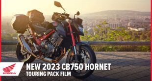 Nuovo 2023 CB750 Hornet: Pellicola Touring Pack